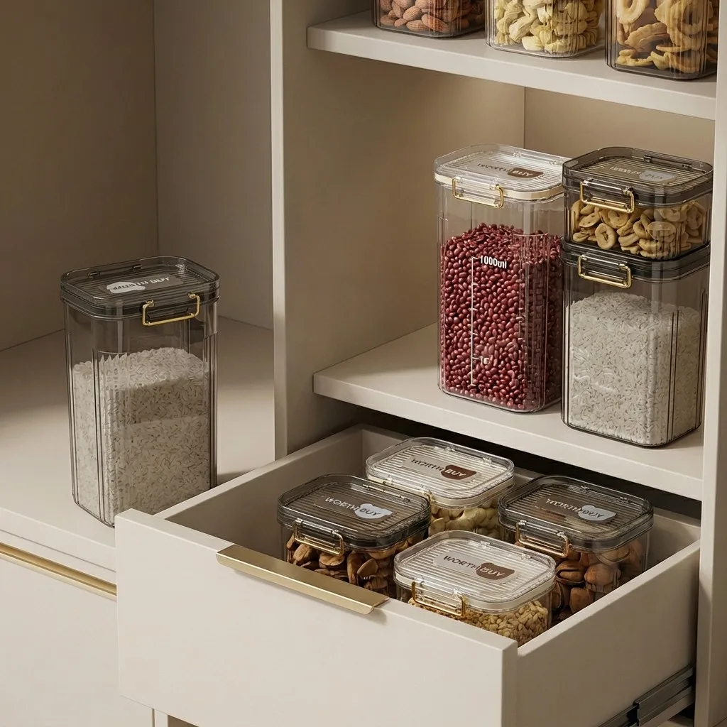 Airtight Food Storage Containe - огляд і ціна Food Storage With Dividers