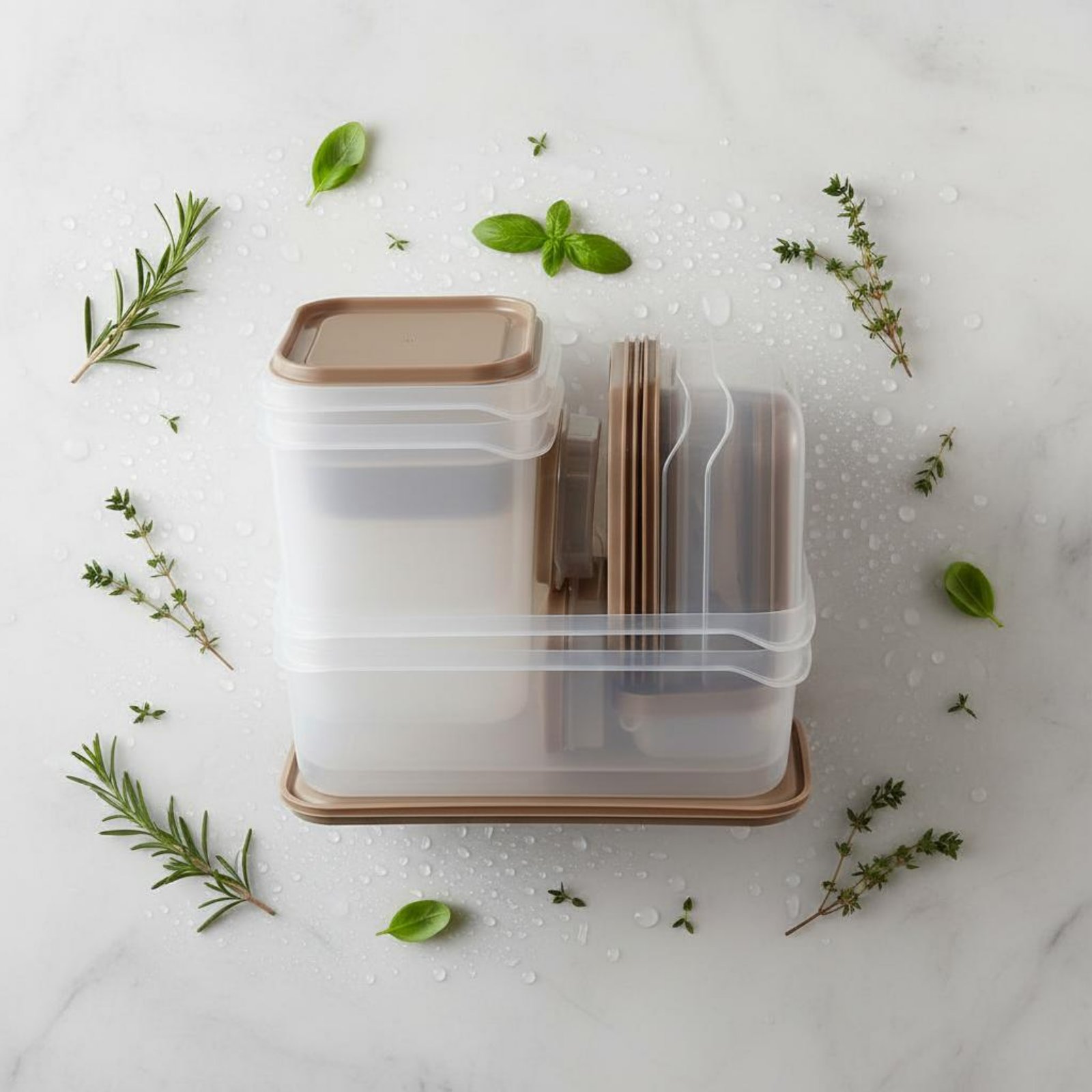 17 Pieces Fridge Storage Box S - огляд і ціна Food Storage Containers