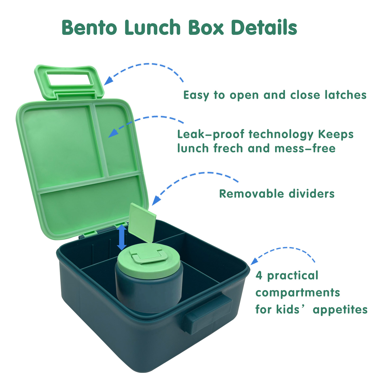 1 Set Bento Lunch Box for Kids - огляд і ціна Food Storage Oven Safe