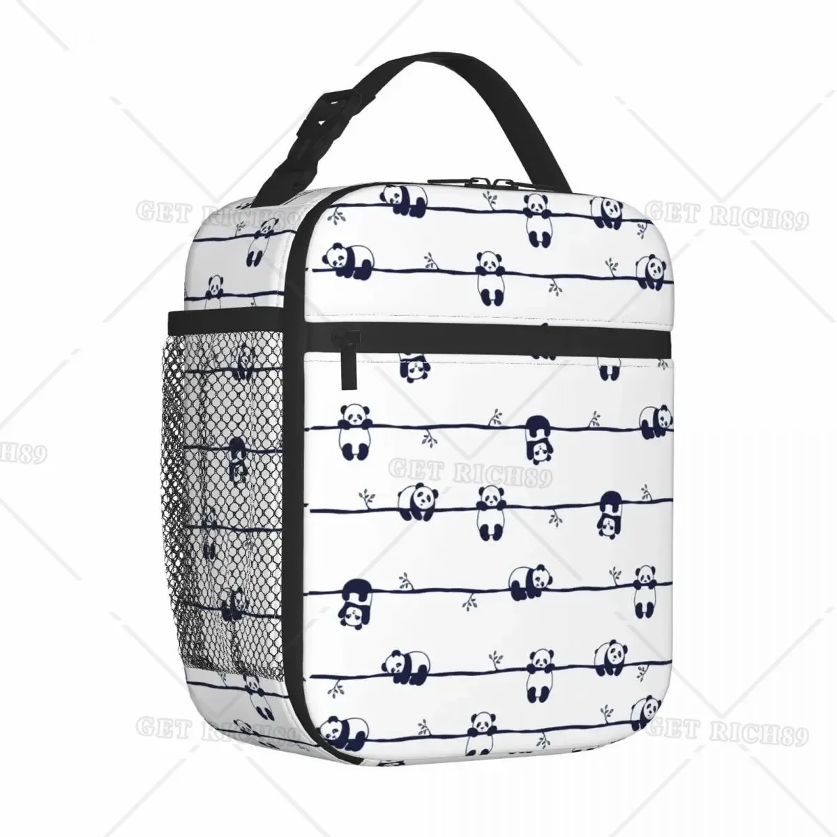 Cute Panda Bears and Bamboo In - огляд і ціна Food Storage Bag