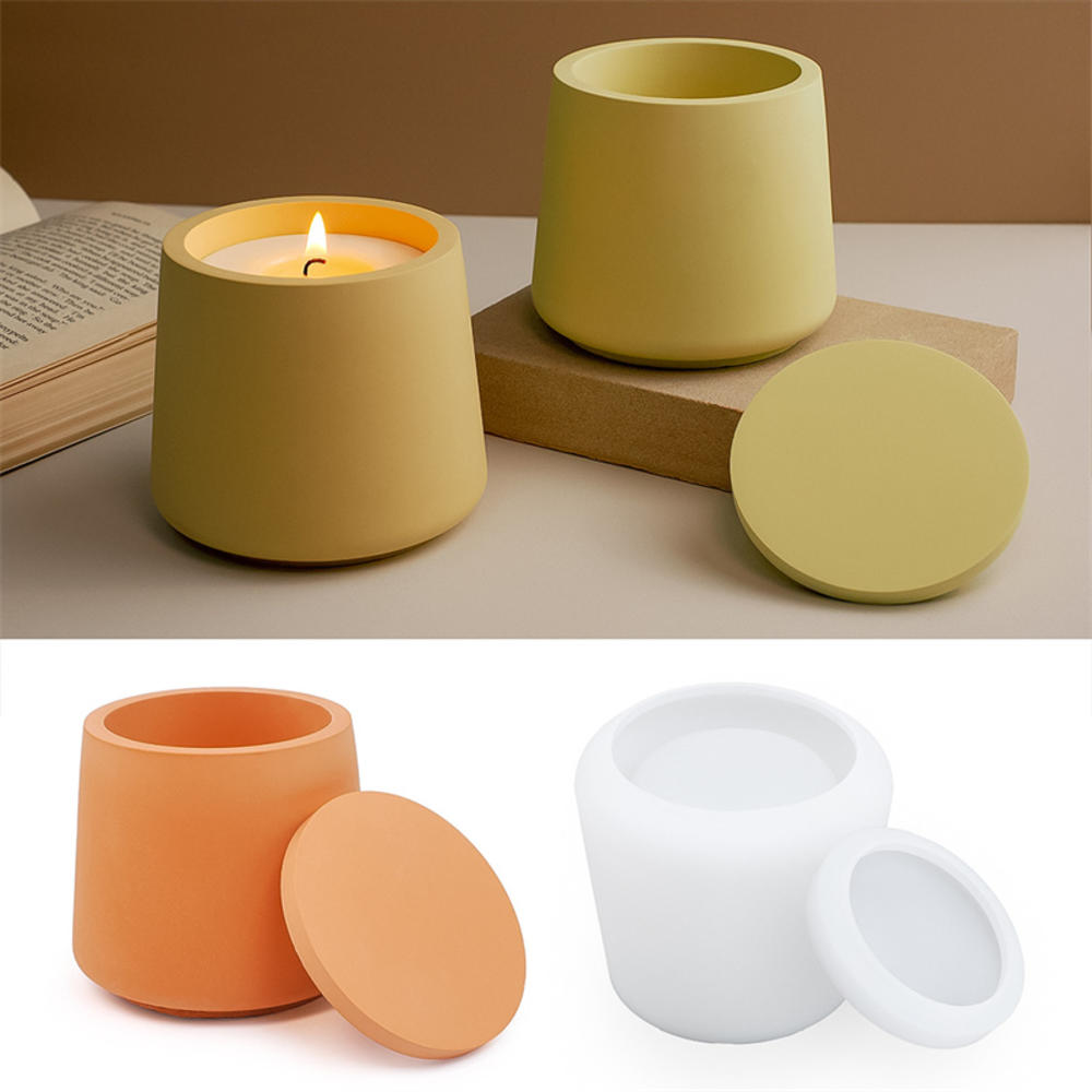 Candle Jar Silicone Mold With  - огляд і ціна Food Storage Oven Safe