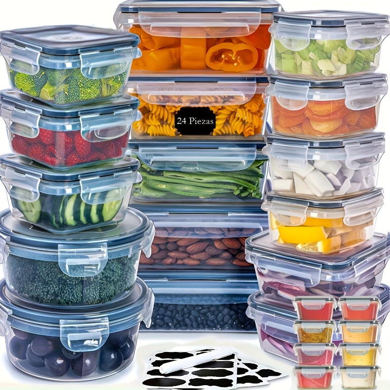 48PCS BPA-Free Food Storage Se - огляд і ціна Food Storage Labels